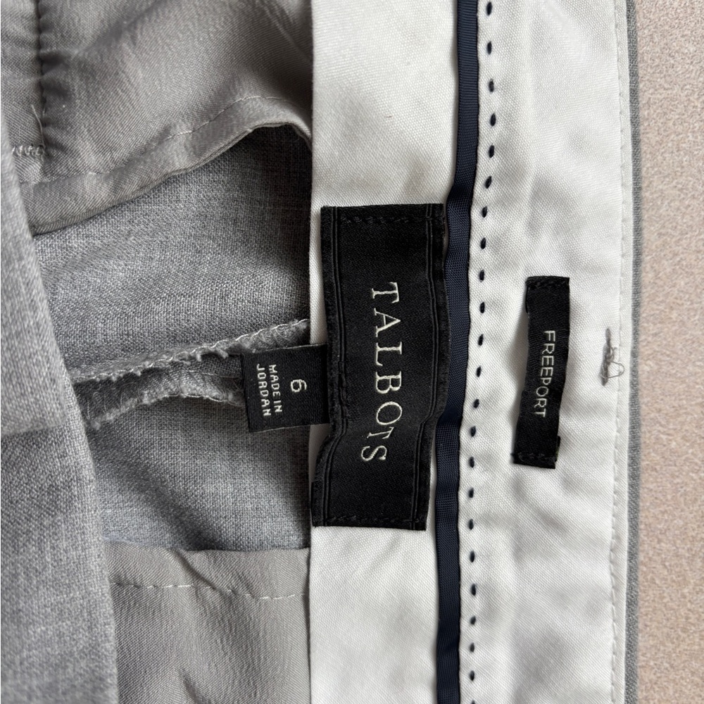 Talbots Light Gray Trousers - Picture 4 of 5